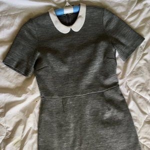 JCrew Peter Pan Collar Wool Dress Vintage Style